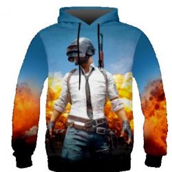 Мужское 3D худи EXPLOSION - PrintSalon