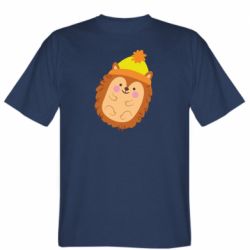 Мужская футболка Stedman Ежик в шапочке - PrintSalon