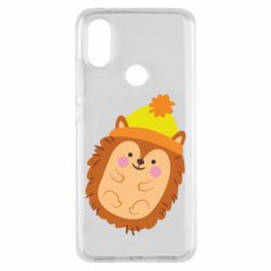 Чехол для Xiaomi Mi A2 Ежик в шапочке - PrintSalon