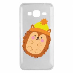 Чехол для Samsung J3 2016 Ежик в шапочке - PrintSalon