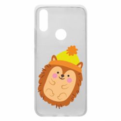 Чехол для Xiaomi Redmi 7 Ежик в шапочке - PrintSalon