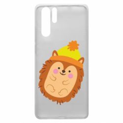 Чехол для Huawei P30 Pro Ежик в шапочке - PrintSalon