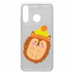 Чехол для Huawei P30 Lite Ежик в шапочке - PrintSalon