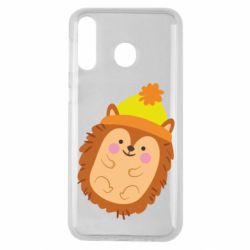 Чехол для Samsung M30 Ежик в шапочке - PrintSalon