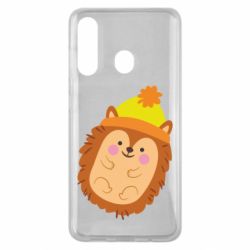 Чехол для Samsung M40 Ежик в шапочке - PrintSalon