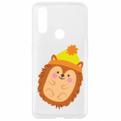 Чехол для Oppo A31 Ежик в шапочке - PrintSalon