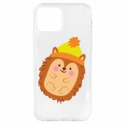 Чехол для iPhone 12 Pro Ежик в шапочке