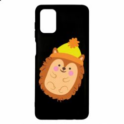 Чехол для Samsung M51 Ежик в шапочке - PrintSalon