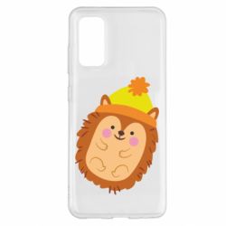Чехол для Samsung S20 Ежик в шапочке - PrintSalon