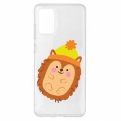 Чехол для Samsung S20+ Ежик в шапочке - PrintSalon
