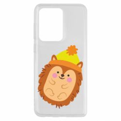 Чехол для Samsung S20 Ultra Ежик в шапочке - PrintSalon
