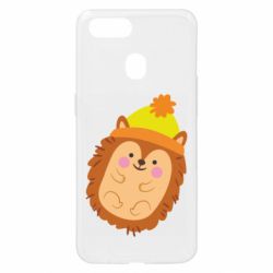 Чехол для Oppo A5s/A12 Ежик в шапочке - PrintSalon