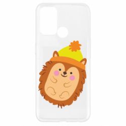 Чехол для Oppo A52/A72/A92 Ежик в шапочке