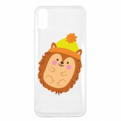 Чехол для Xiaomi Redmi 9a Ежик в шапочке - PrintSalon