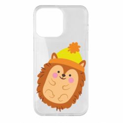 Чехол для iPhone 14 Pro Max Ежик в шапочке - PrintSalon