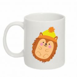 Чашка 320ml Ежик в шапочке