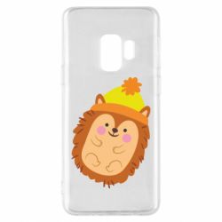 Чехол для Samsung S9 Ежик в шапочке - PrintSalon