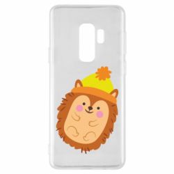 Чехол для Samsung S9+ Ежик в шапочке - PrintSalon