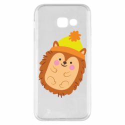 Чехол для Samsung A5 2017 Ежик в шапочке - PrintSalon