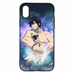 Чехол для iPhone X/Xs Fairy tail Grey Fullbuster - PrintSalon