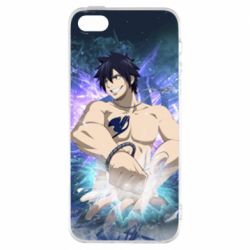 Чехол для iPhone5/5S/SE Fairy tail Grey Fullbuster - PrintSalon