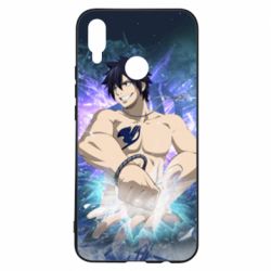 Чехол для Huawei P Smart Plus 2018 Fairy tail Grey Fullbuster - PrintSalon
