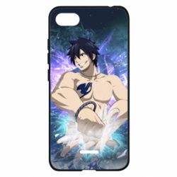 Чехол для Xiaomi Redmi 6A Fairy tail Grey Fullbuster - PrintSalon