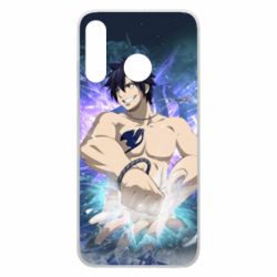 Чехол для Huawei P30 Lite Fairy tail Grey Fullbuster - PrintSalon