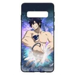 Чехол для Samsung S10 Fairy tail Grey Fullbuster - PrintSalon