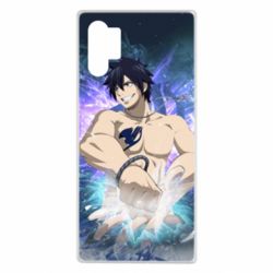 Чехол для Samsung Note 10 Plus Fairy tail Grey Fullbuster - PrintSalon