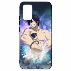 Чехол для Samsung A02s/M02s Fairy tail Grey Fullbuster - PrintSalon
