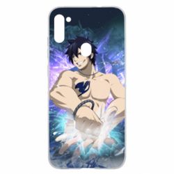 Чехол для Samsung A11/M11 Fairy tail Grey Fullbuster - PrintSalon