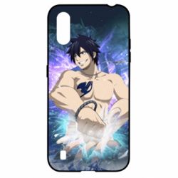 Чехол для Samsung A01/M01 Fairy tail Grey Fullbuster - PrintSalon