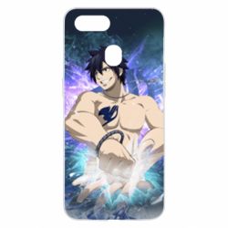 Чехол для Oppo A5s/A12 Fairy tail Grey Fullbuster - PrintSalon