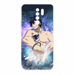 Чехол для Xiaomi Redmi 9 Fairy tail Grey Fullbuster - PrintSalon