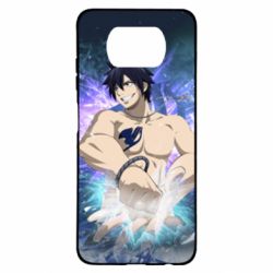 Чехол для Xiaomi Poco X3 Fairy tail Grey Fullbuster - PrintSalon