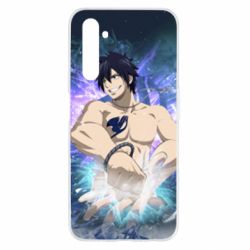 Чехол для Realme 6 Fairy tail Grey Fullbuster - PrintSalon
