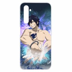 Чехол для Realme 6 Pro Fairy tail Grey Fullbuster - PrintSalon