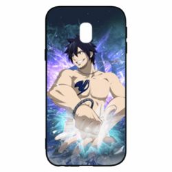 Чехол для Samsung J3 2017 Fairy tail Grey Fullbuster - PrintSalon
