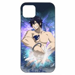 Чехол для iPhone 14 Plus Fairy tail Grey Fullbuster - PrintSalon