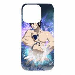 Чехол для iPhone 14 Pro Fairy tail Grey Fullbuster - PrintSalon