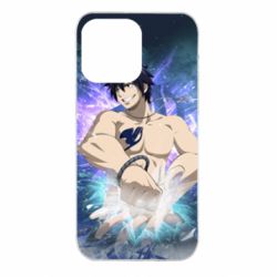 Чехол для iPhone 14 Pro Max Fairy tail Grey Fullbuster - PrintSalon