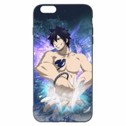 Чехол для iPhone 6 Plus/6S Plus Fairy tail Grey Fullbuster - PrintSalon