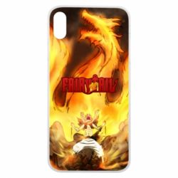 Чехол для iPhone Xs Max Fairy tail Natsu - PrintSalon