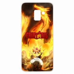 Чехол для Samsung A8+ 2018 Fairy tail Natsu - PrintSalon