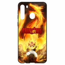 Чехол для Samsung A21 Fairy tail Natsu - PrintSalon