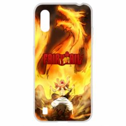 Чехол для Samsung A01/M01 Fairy tail Natsu - PrintSalon