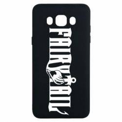 Чохол для Samsung J7 2016 Fairy Tail text - PrintSalon
