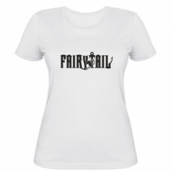 Жіноча футболка Fairy Tail text - PrintSalon