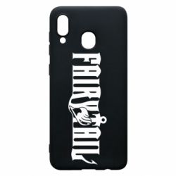 Чохол для Samsung A20 Fairy Tail text - PrintSalon